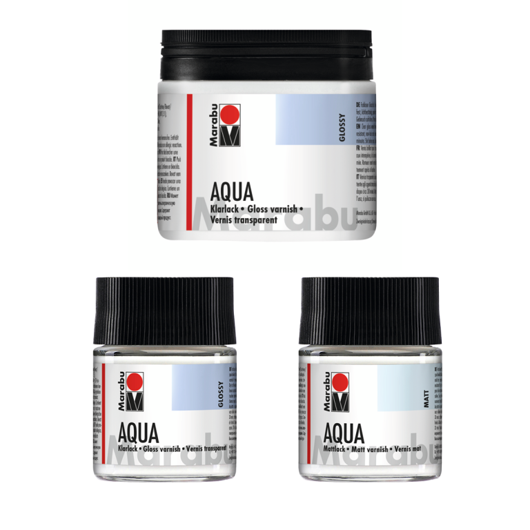 Marabu aqua-Lack, farblos