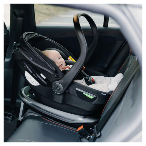 Siège auto Gr0+ Drive N Care Set (coque + base) Black - HAUCK