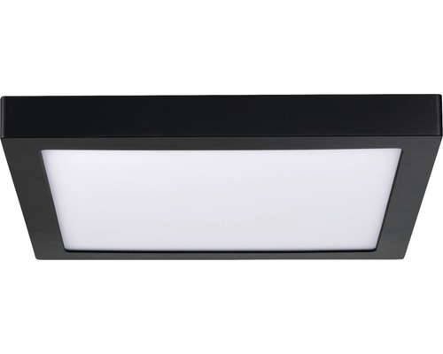 LED plafondlamp 22W 3200 lm 2700K 30x30 cm Abia zwart