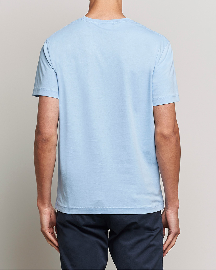 GANT The Original Solid T-Shirt Capri Blue