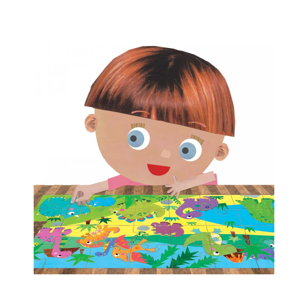 Puzzle 8+1 Dinosaurs