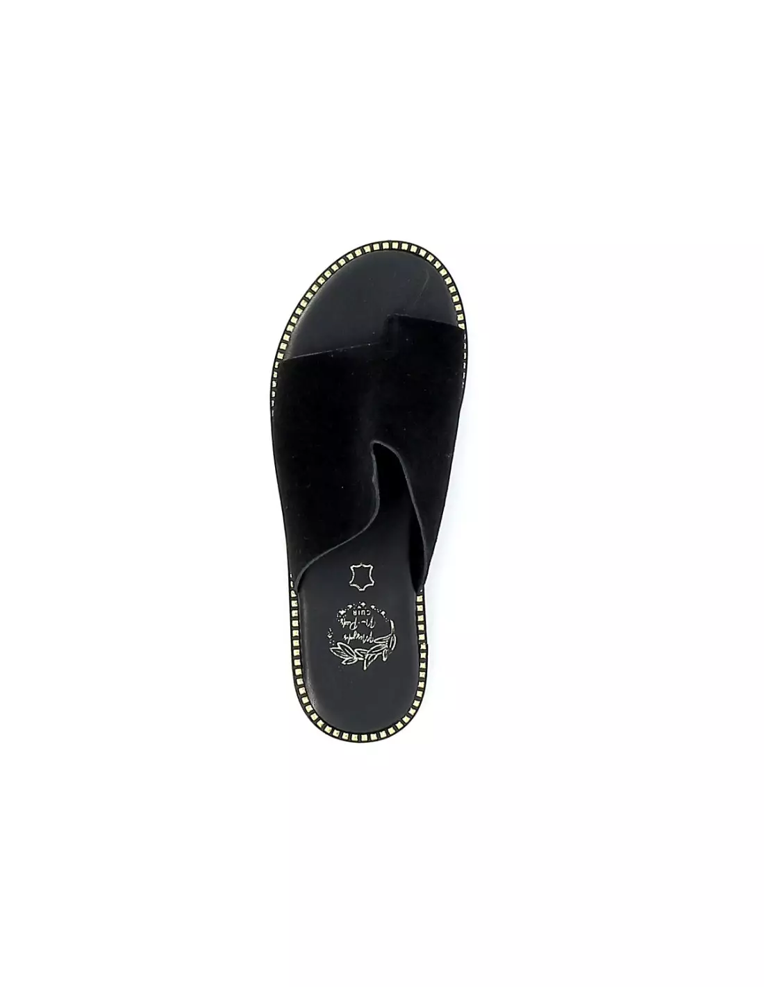 MES JOLIES NU PIEDS MJNP 18 - Mules & sabots Black
