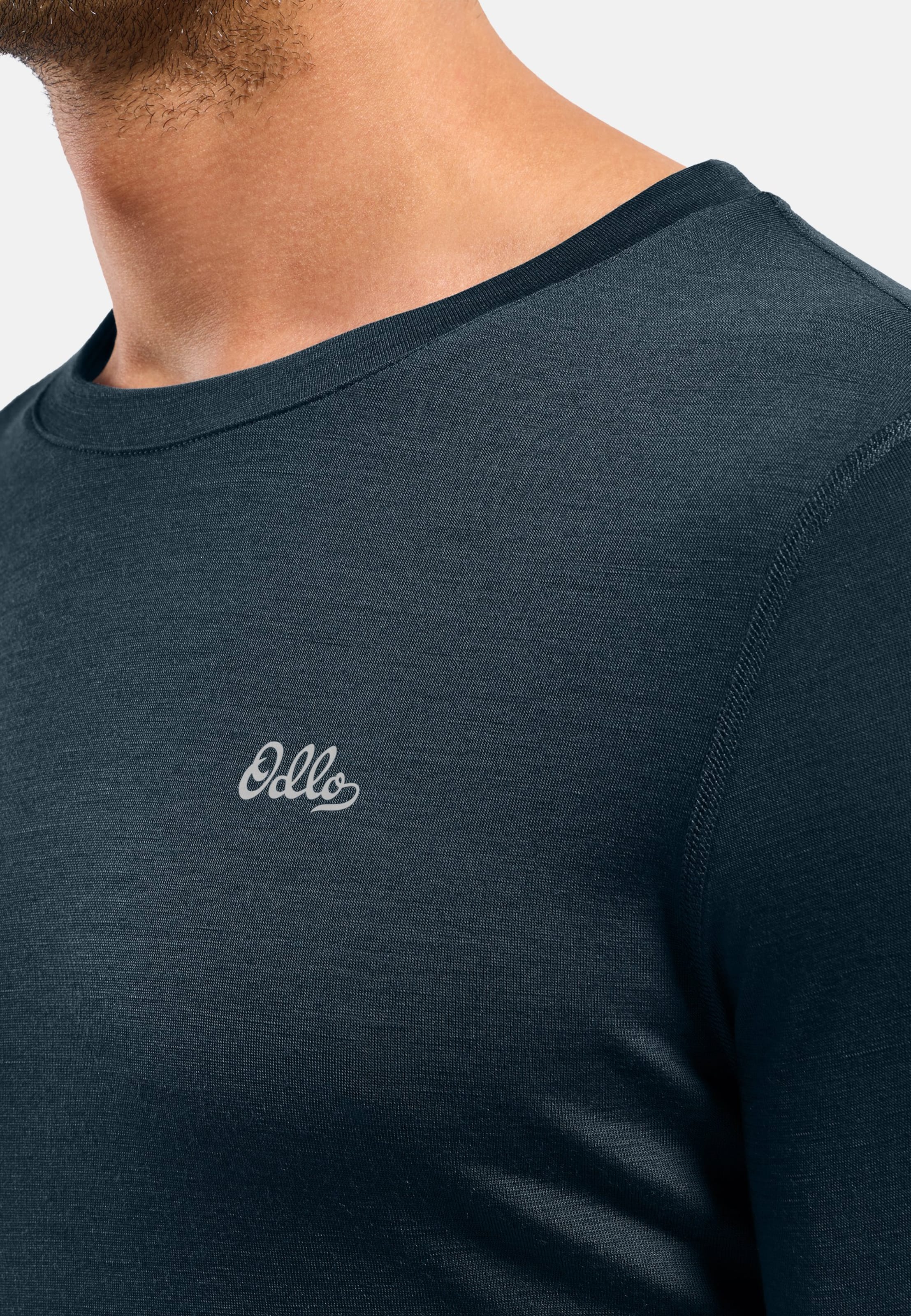 Natural Merino 200 Base layer Set in dark sapphire