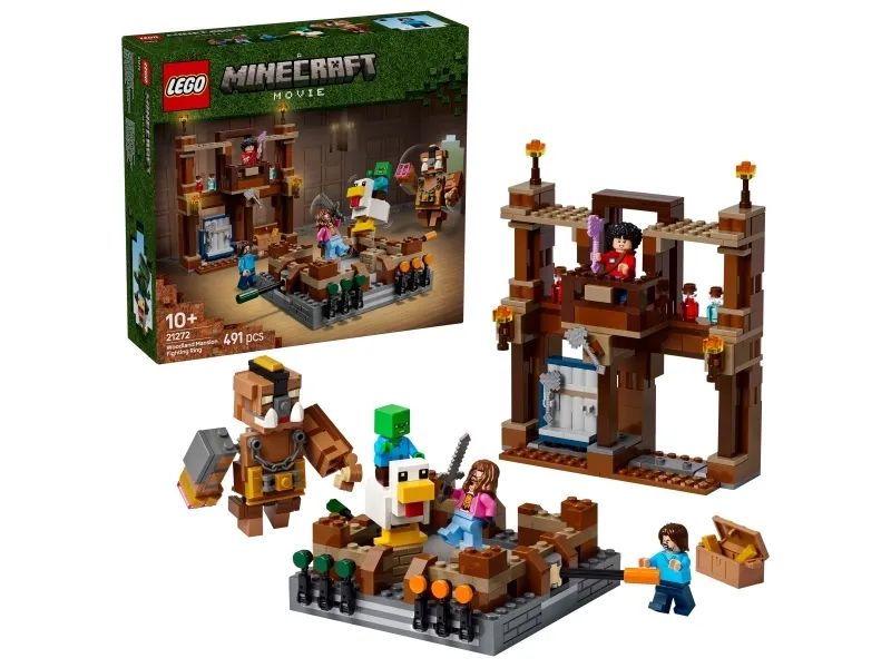 LEGO Minecraft 21272 Skovpalæets kampring