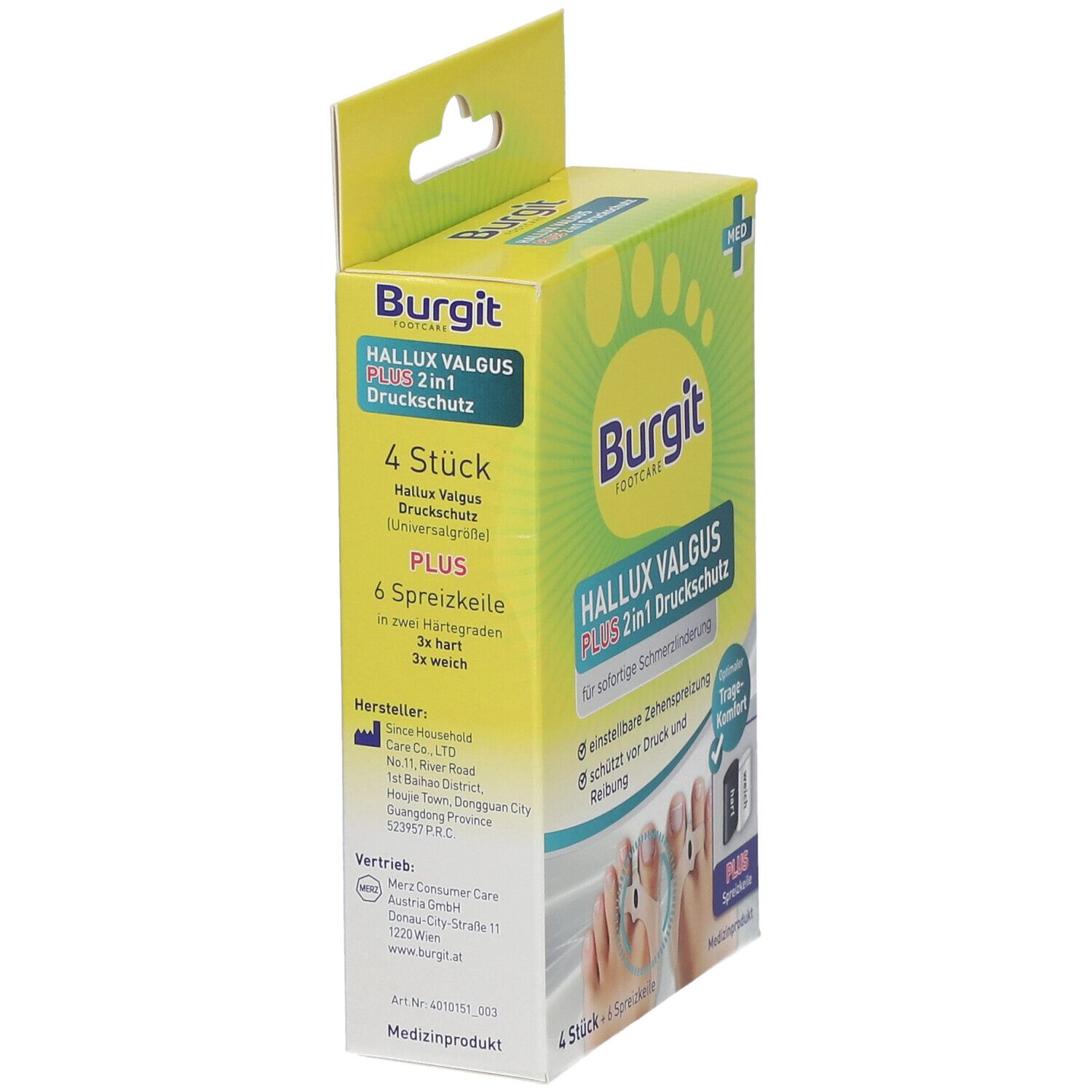 Burgit HALLUX VALGUS PLUS 2 in1 Druckschutz