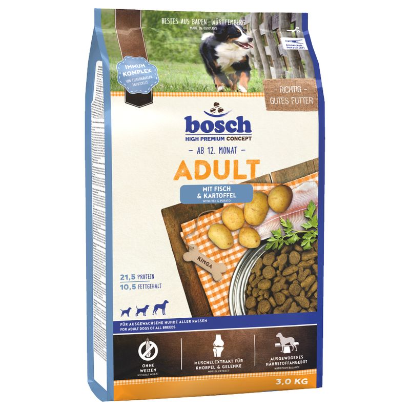 bosch Adult, poisson & pommes de terre