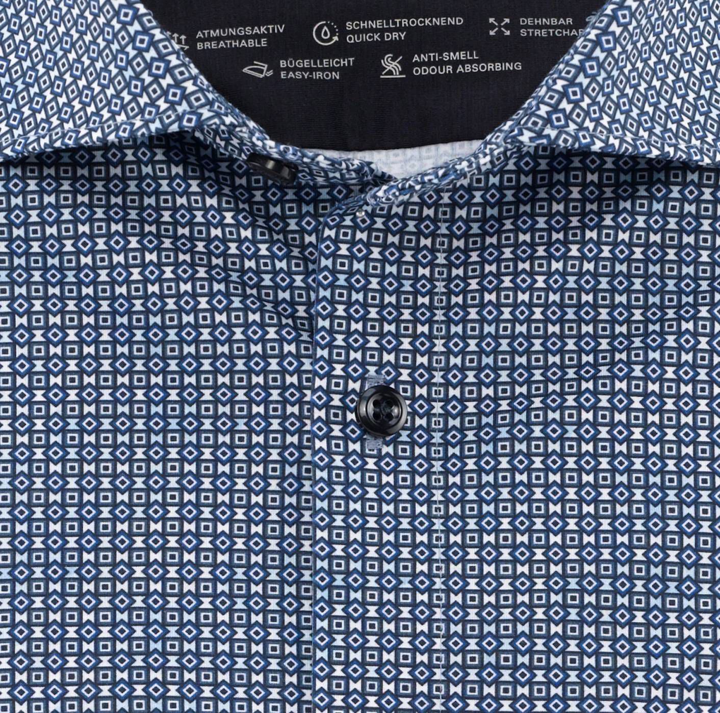 OLYMP| Herren Hemd OLYMP NO.SIX Super Slim Fit Langarm