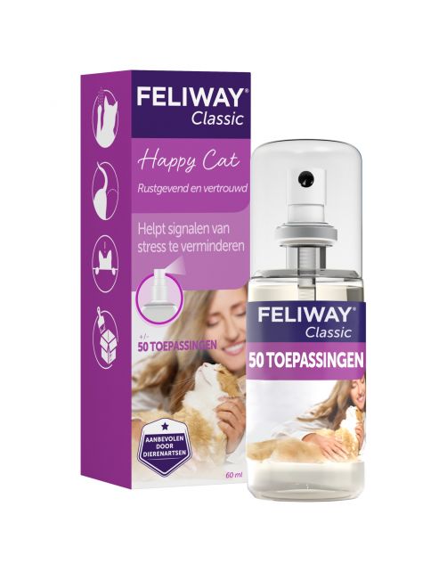 Feliway Anti-Stress Spray Kat - Anti stressmiddel