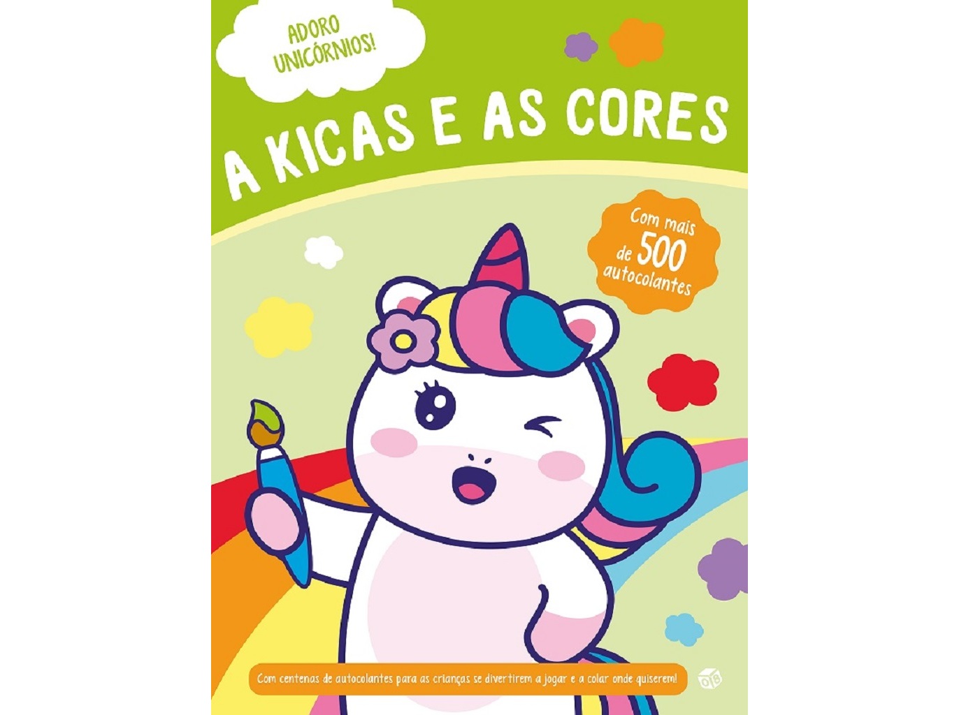 LIVRO ADORO UNICÓRNIOS: A KICAS E AS CORES