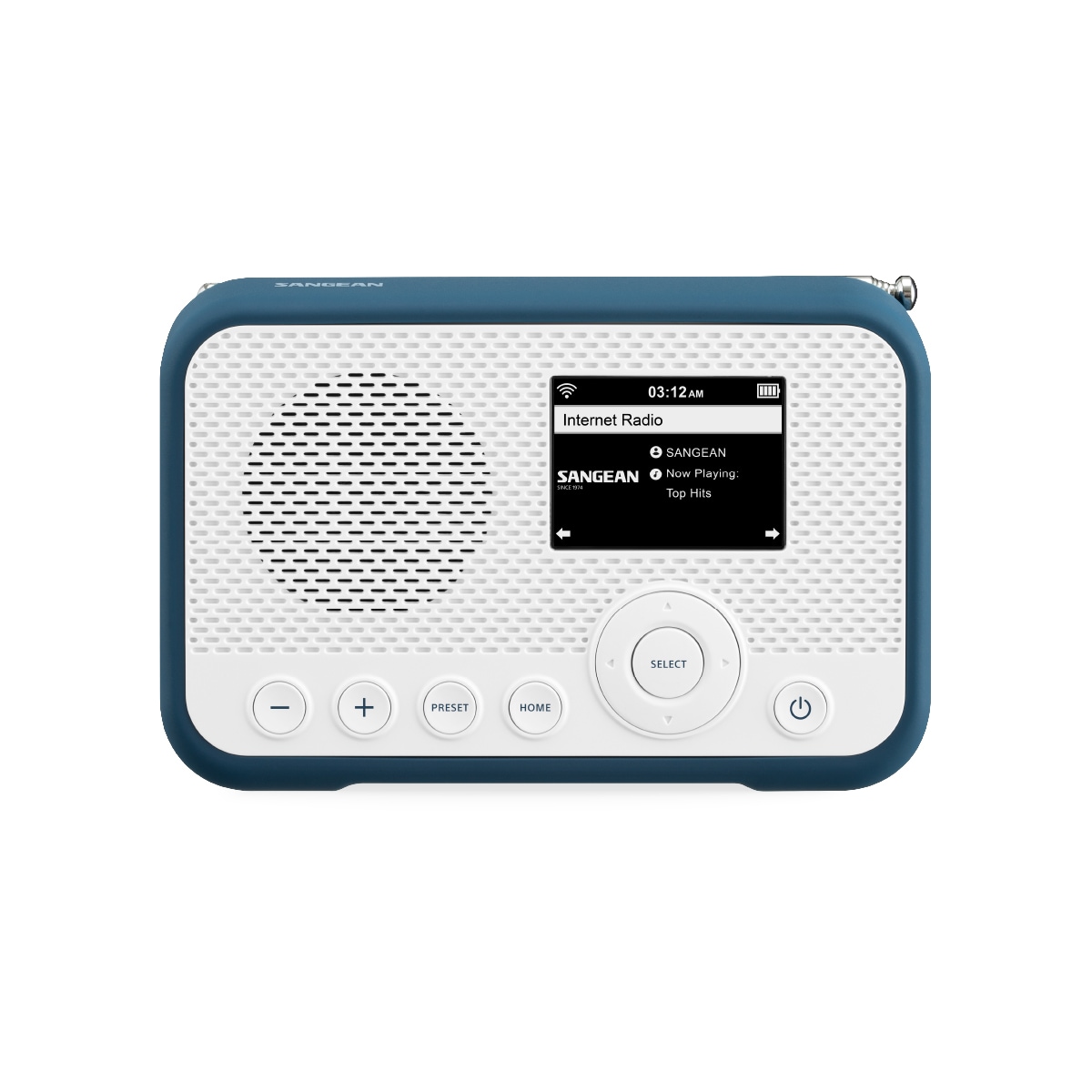 Sangean WFR-39 internettradio (hvit)