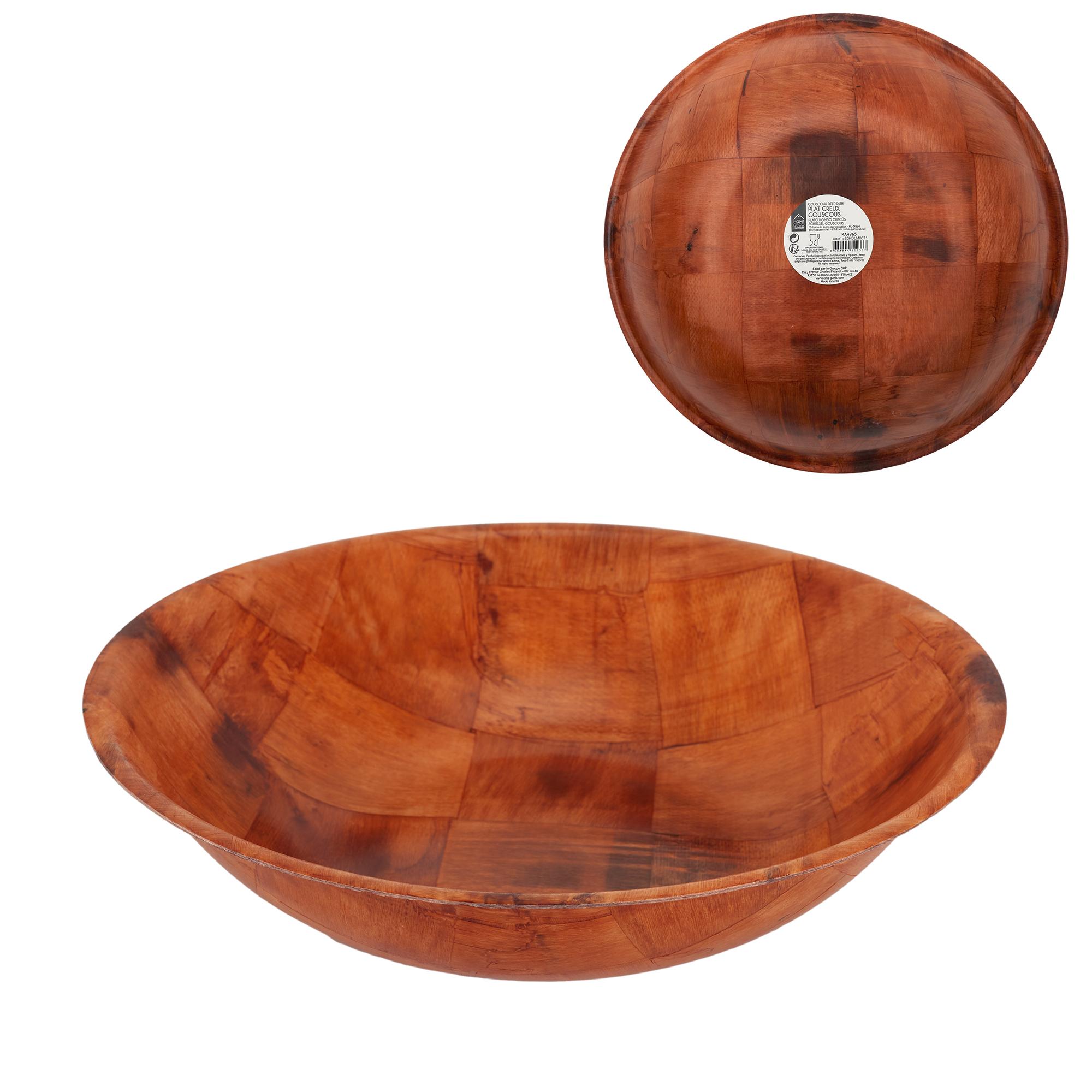 SALADIER CREUX COUSCOUS D.35CM