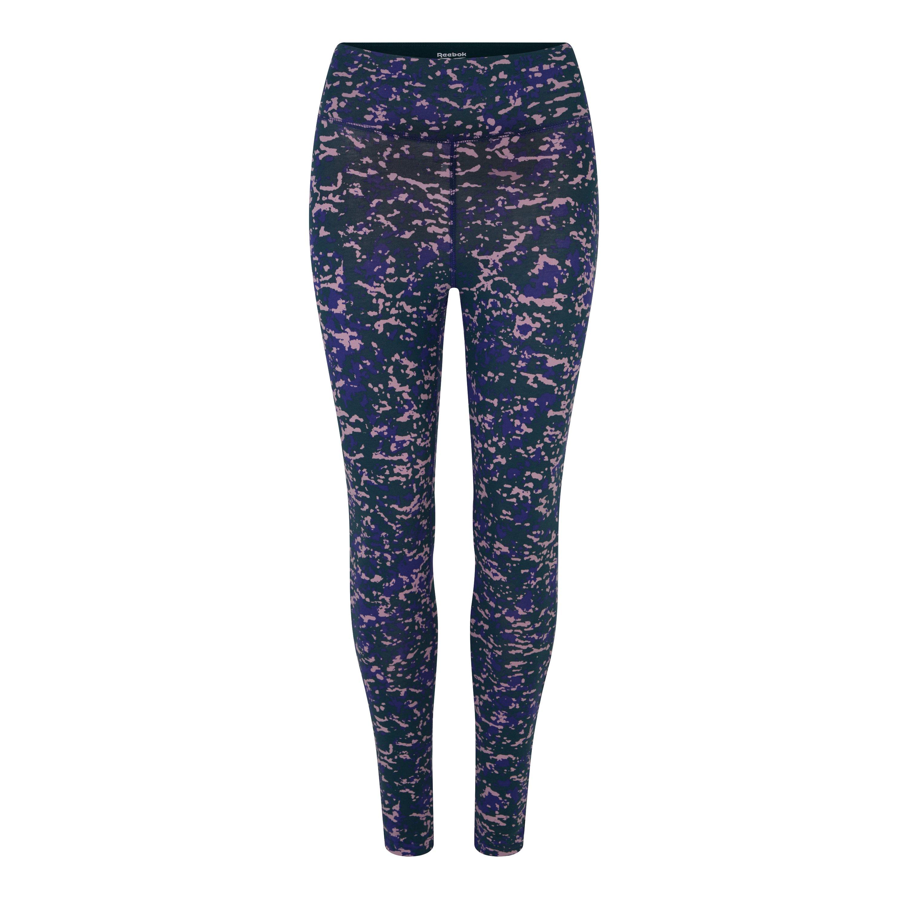 Reebok Modern Safari Cotton Leggings Womens Gym Legging