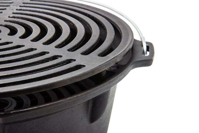 Petromax Feuergrill tg3 gusseiserne Grill- und Kochstelle