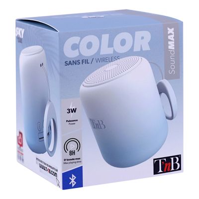 T'nB COLOR - enceinte sans fil Bluetooth - bleu