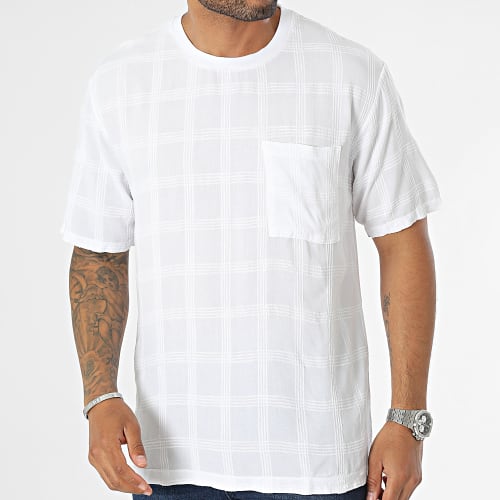 Tee Shirt Poche Blanc