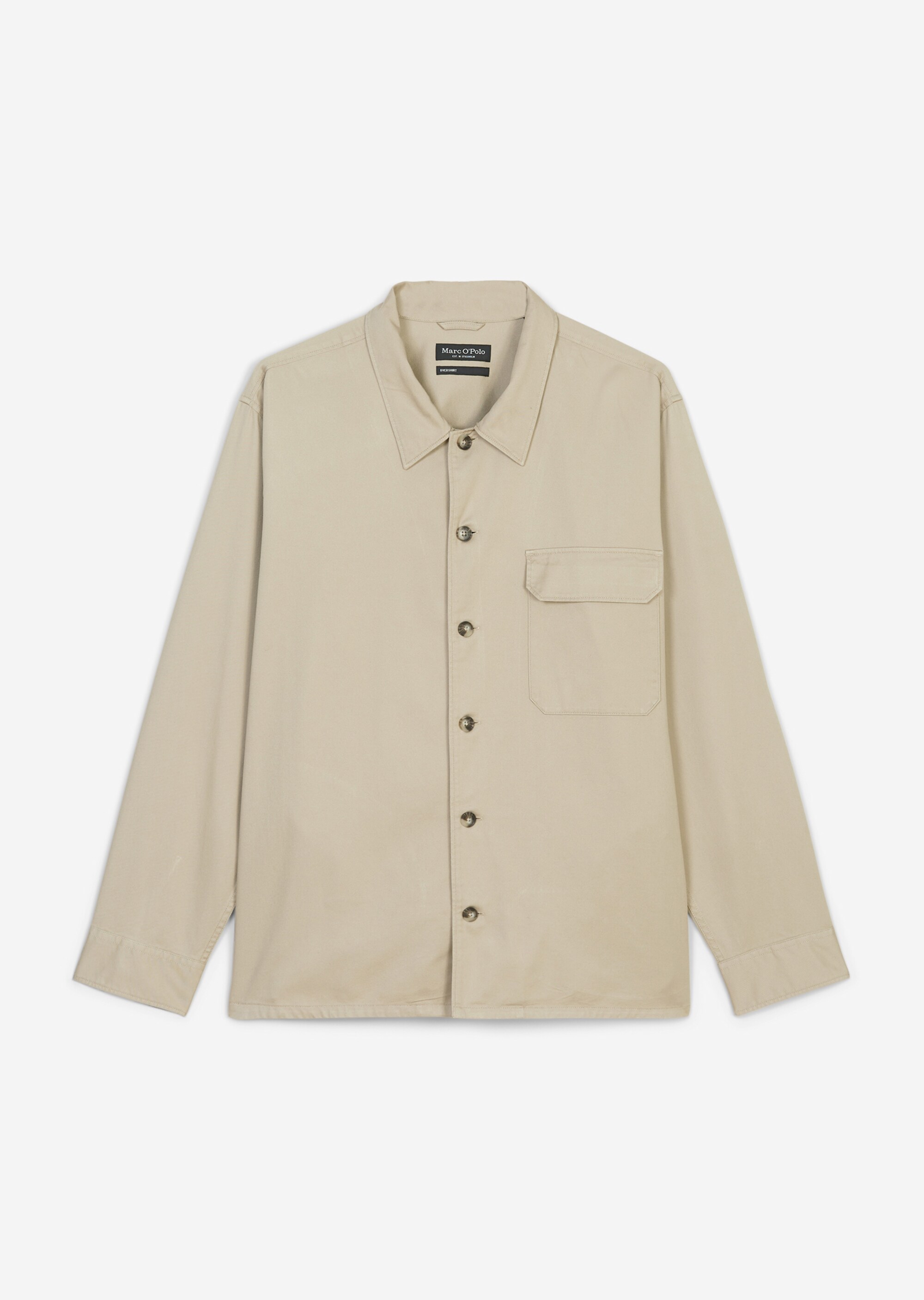 Overshirt aus Bio-Baumwolle und Lyocell