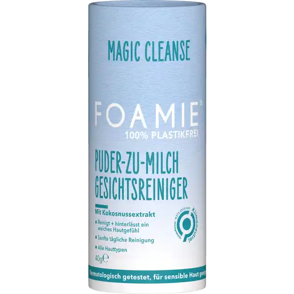 Magic Cleanse Puder-zu-Milch Gesichtsreiniger