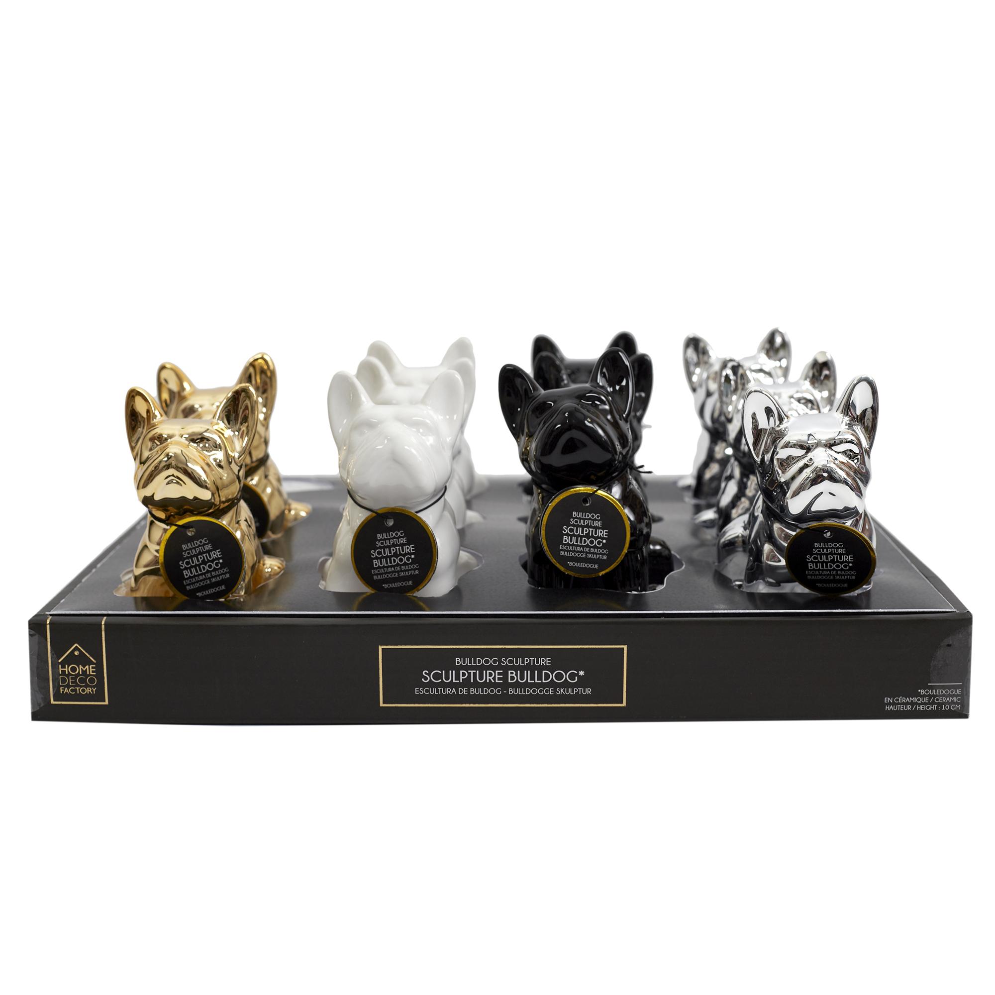 DECO MINI BULLDOG CERAMIQUE 10CM
