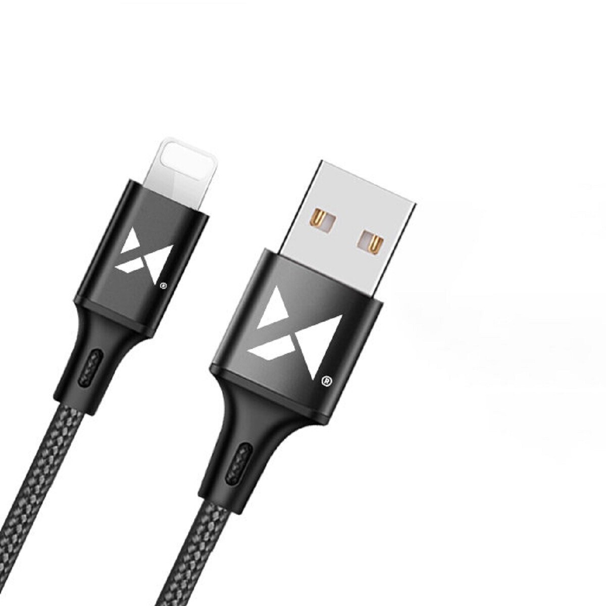 Ladekabel USB Kabel - iPhone Anschluss 2.4A 1m Schwarz