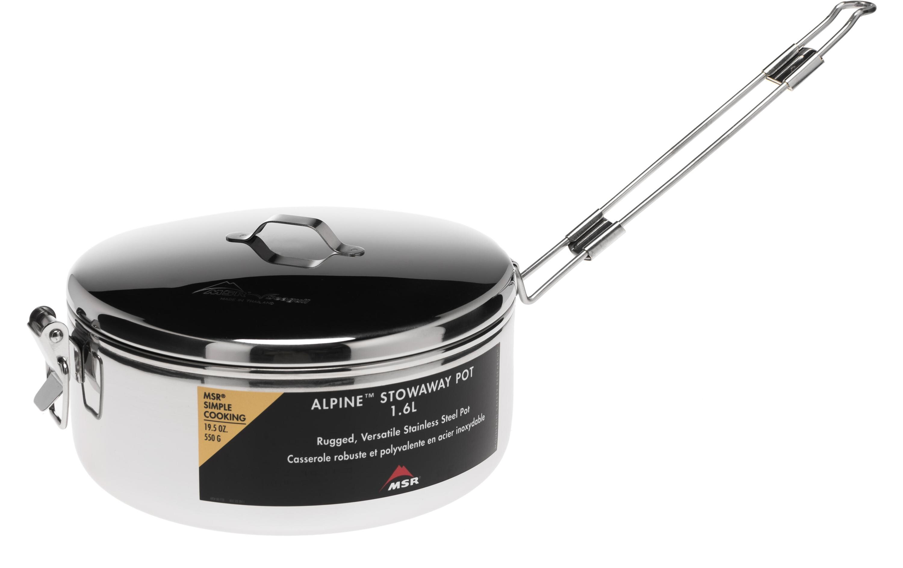 Topf Alpine StowAway Pot 1.6 lKochgeschirr