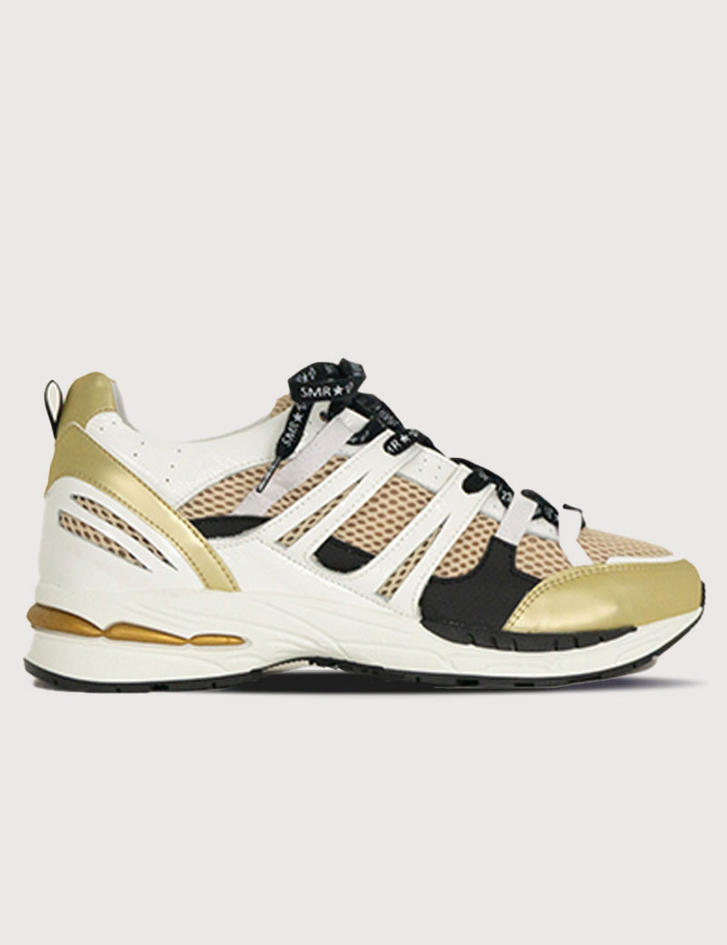 SEMERDJIAN BASKETS RUNNING ARTOU 10605 BLANCHES DORÉES