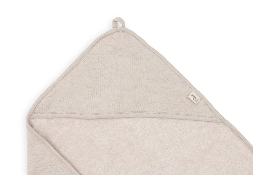 badcape 75x75cm Soft Waves - Nougat