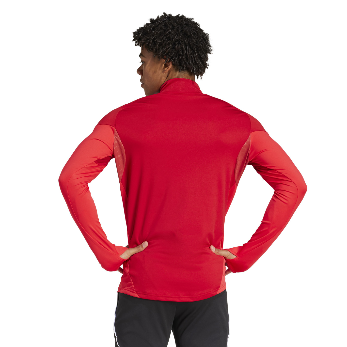 adidas Tiro 25 Competition Trainingspak 1/4-Zip Rood Zwart Wit