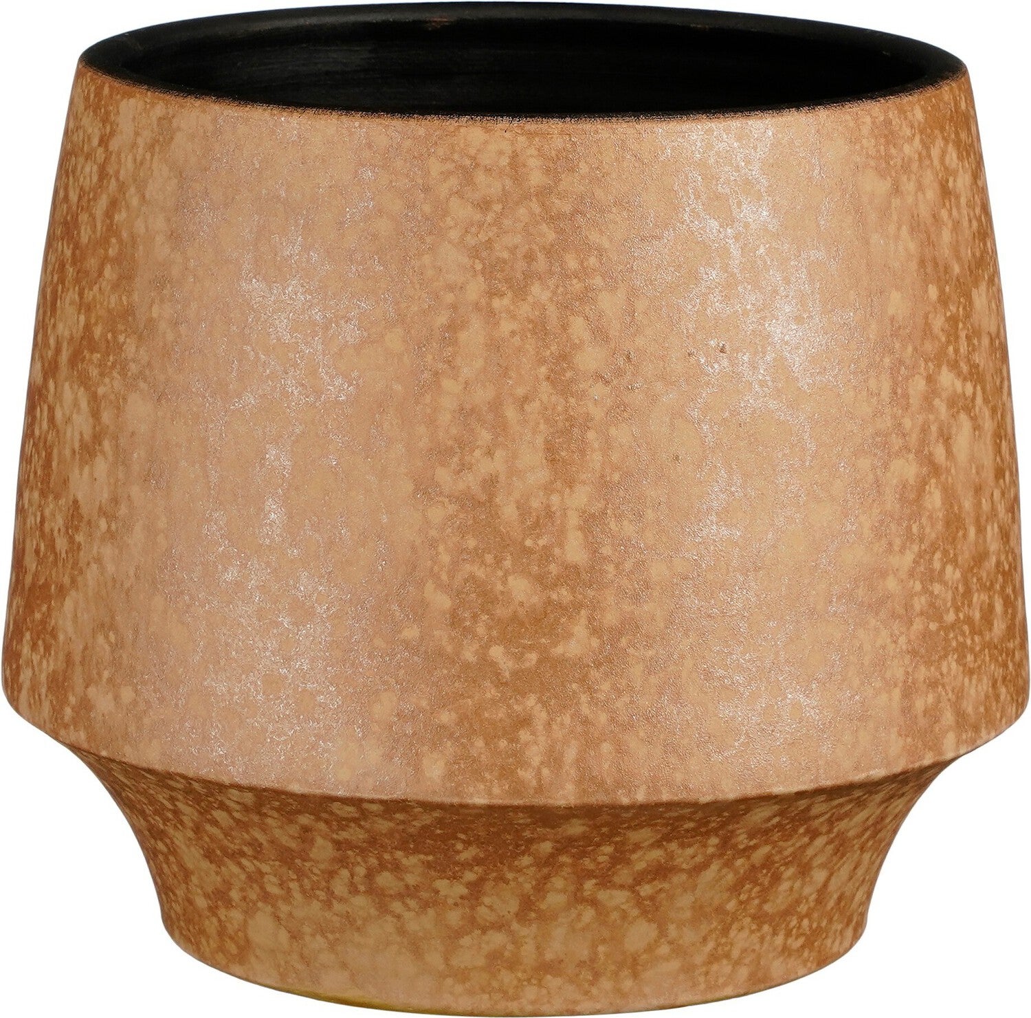 Mica Decorations bloempot Bergerac bruin D 24 H 22 cm