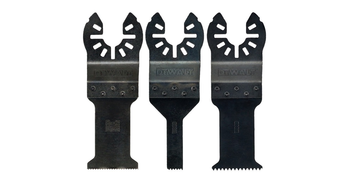 DEWALT3-delig Multi Tool Set DT20713 zaagbladenset