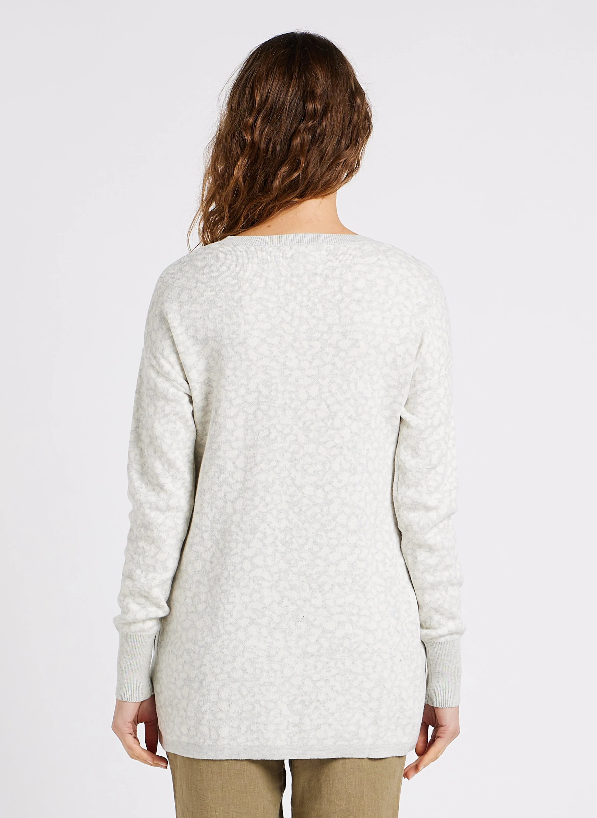 DALE - Pulls assortis imprimés en coton | Gris