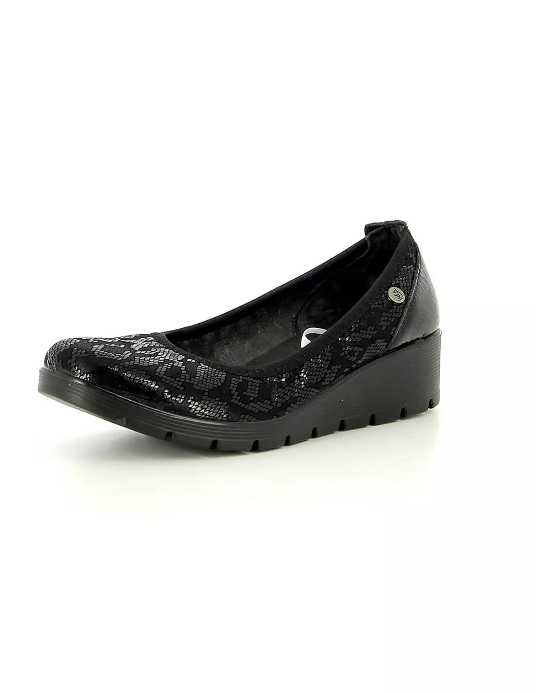 INEA GEP BAUME SNAKE CUIR - Ballerines & babies Cuir