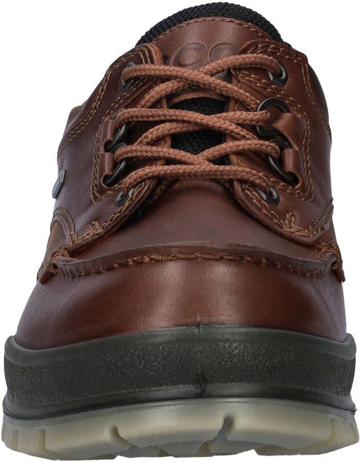 Ecco Track 25 leren veterschoenen donkerbruin