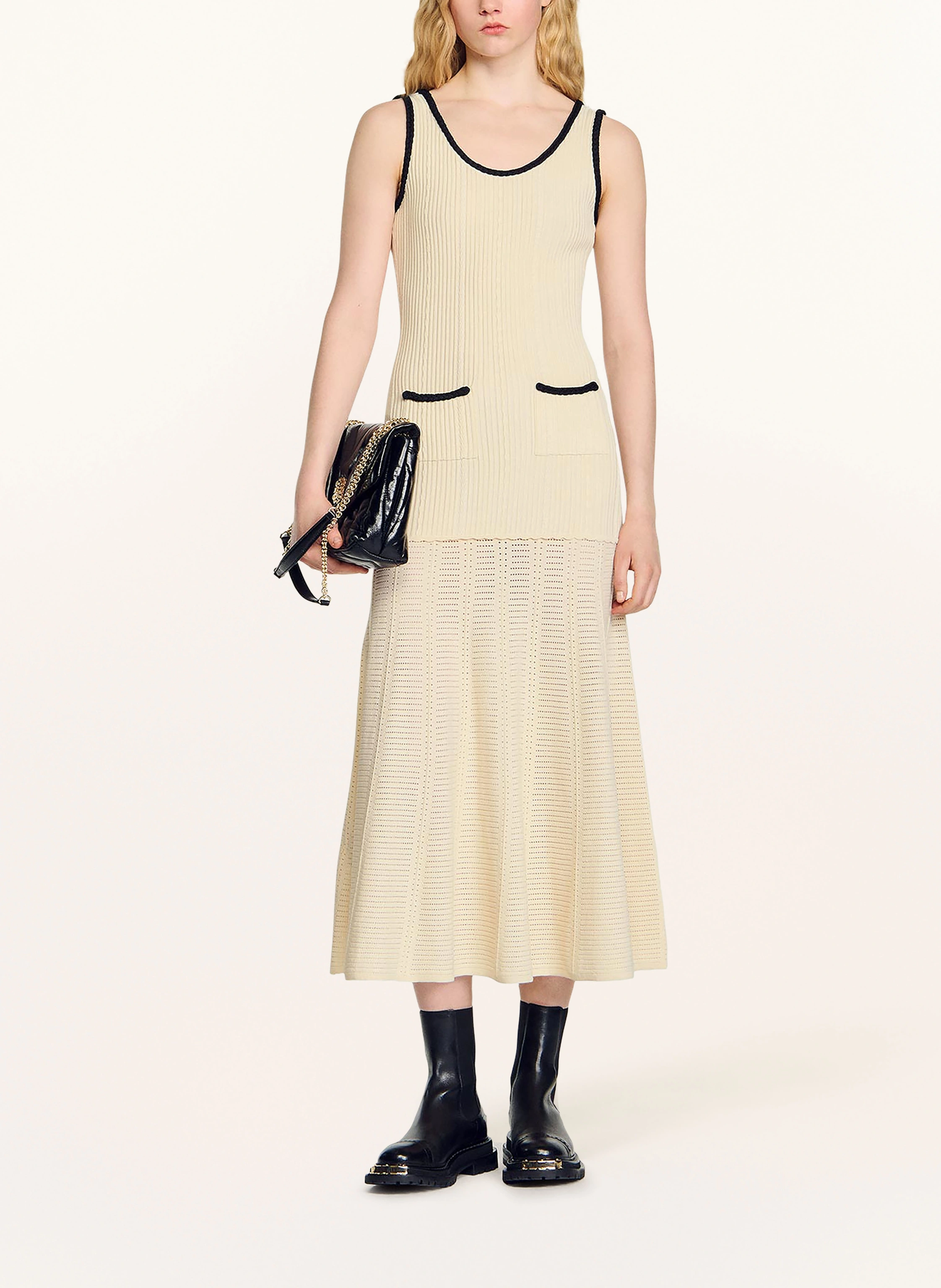 SANDRO Strickkleid