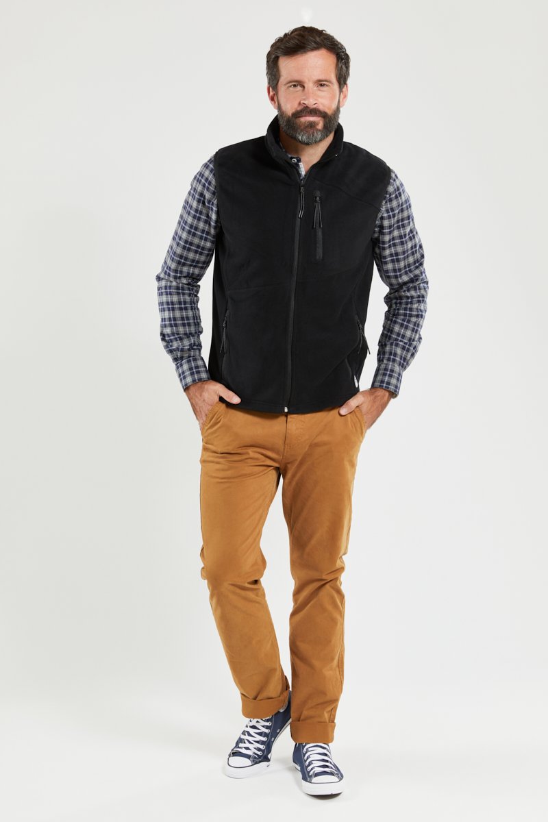 Veste polaire sans manches PAIMPOL