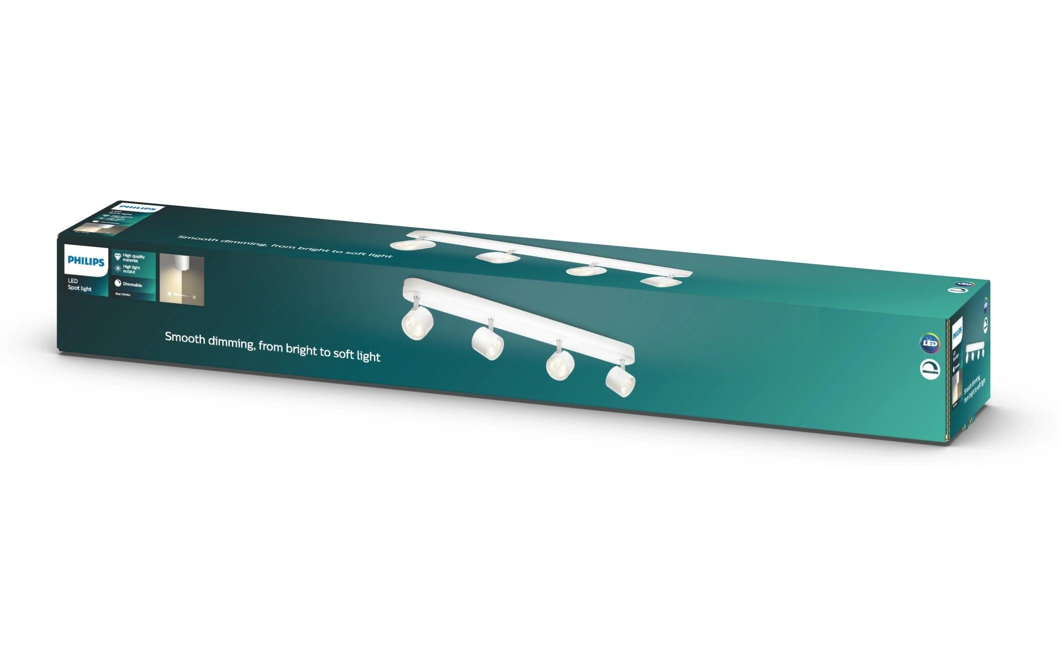 Aufbauspot MyLiving Star 56244/31/16 WeissZeitloser Deckenspot