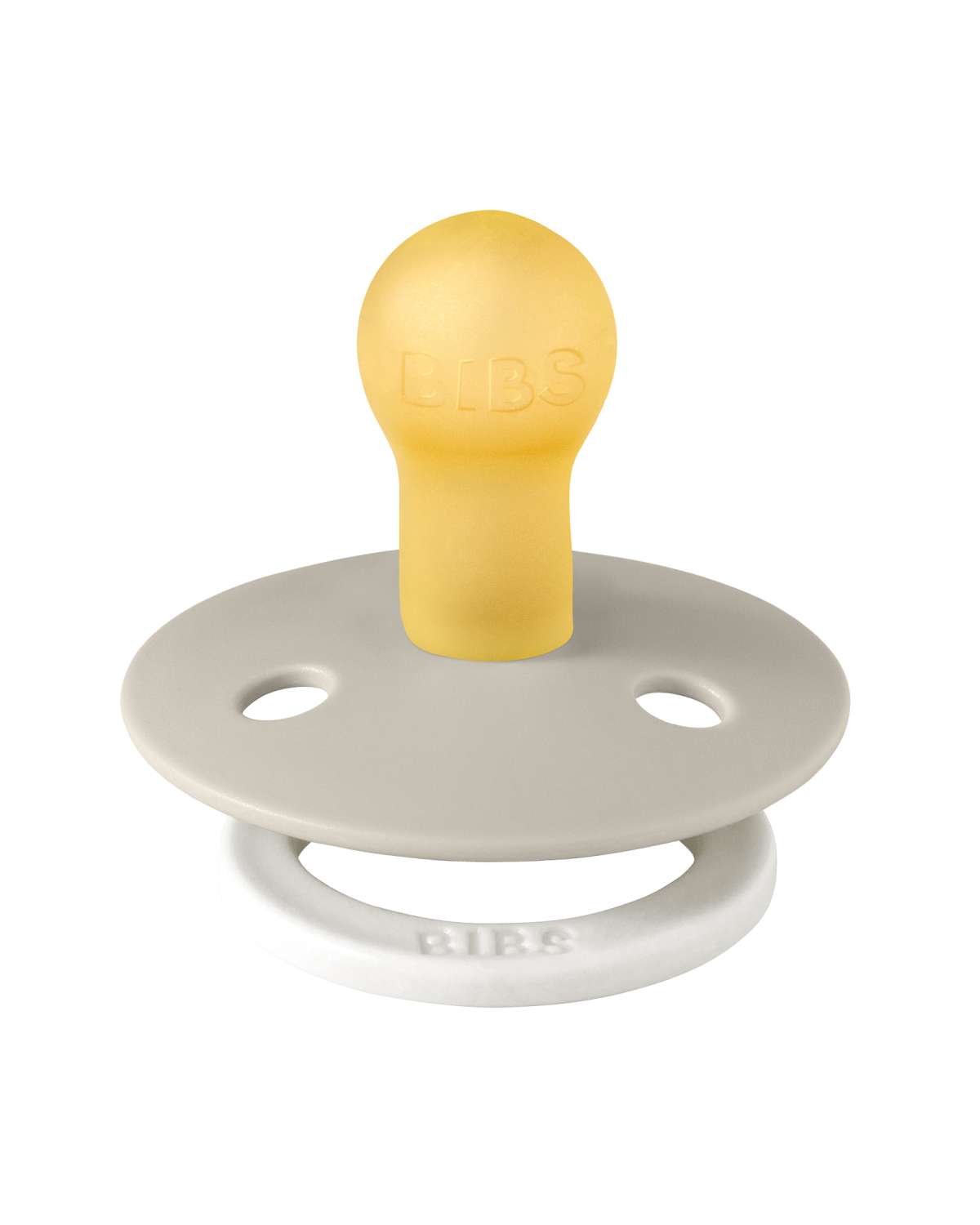 BIBS Colour Smokk GLOW – Rund, Naturgummi