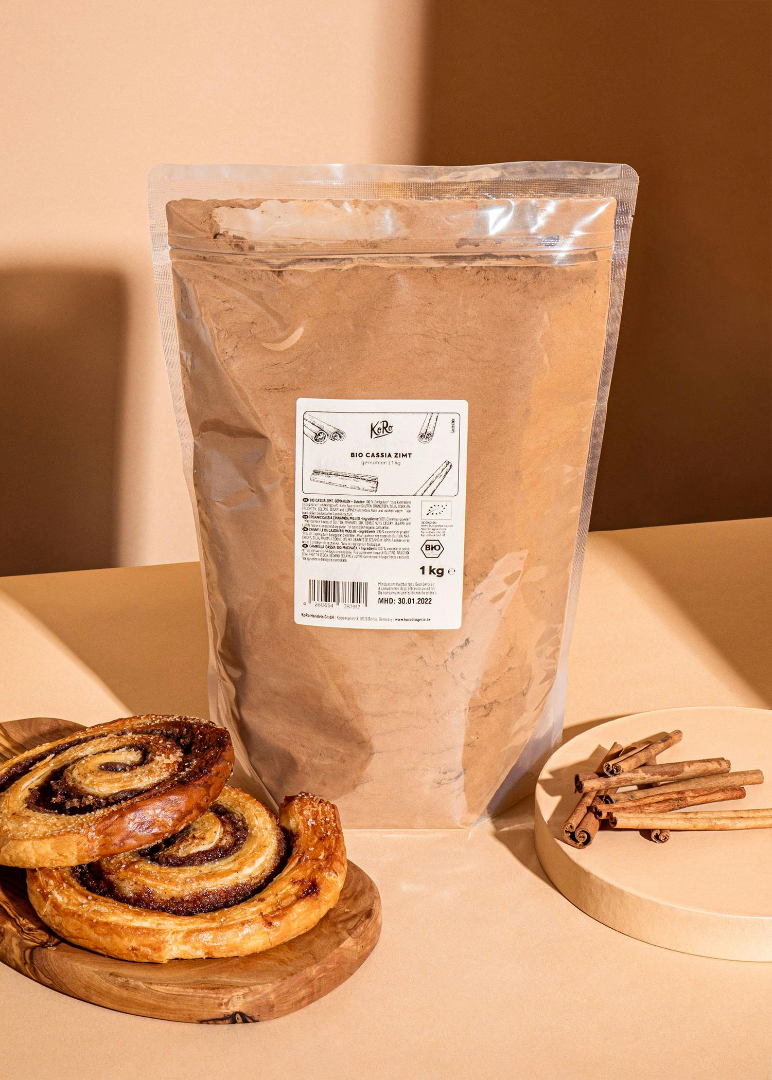 Gemahlener Bio Cassia Zimt 1 kg