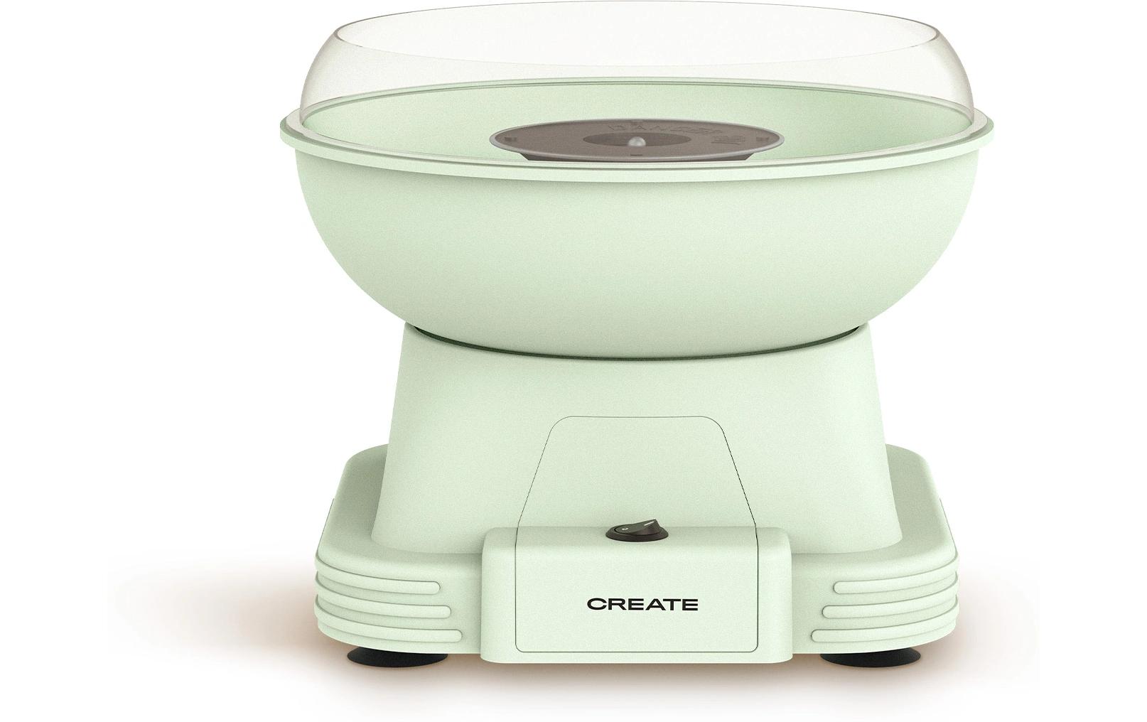 Zuckerwattemaschine PastelgrünZuckerwattemaschine im Retro-Design