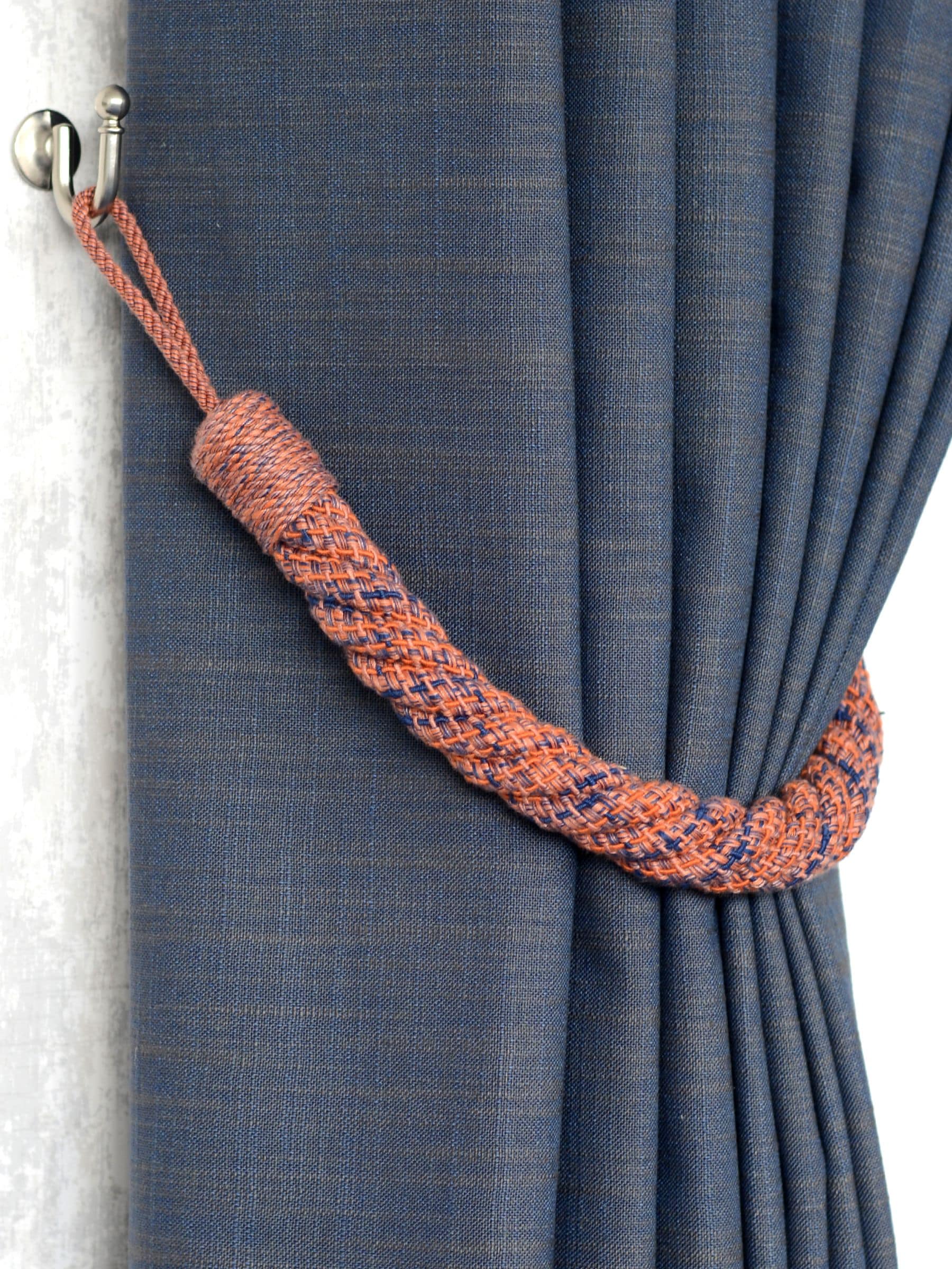 Laura Ashley Set of Two Felton Rope Tie Backs