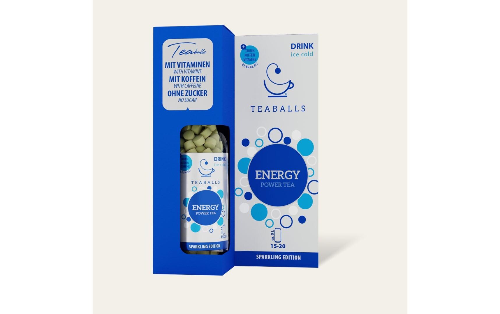 Energy mit Taurin 30-75 TassenPraktische Portionen zur Aromatisierung von Wasser