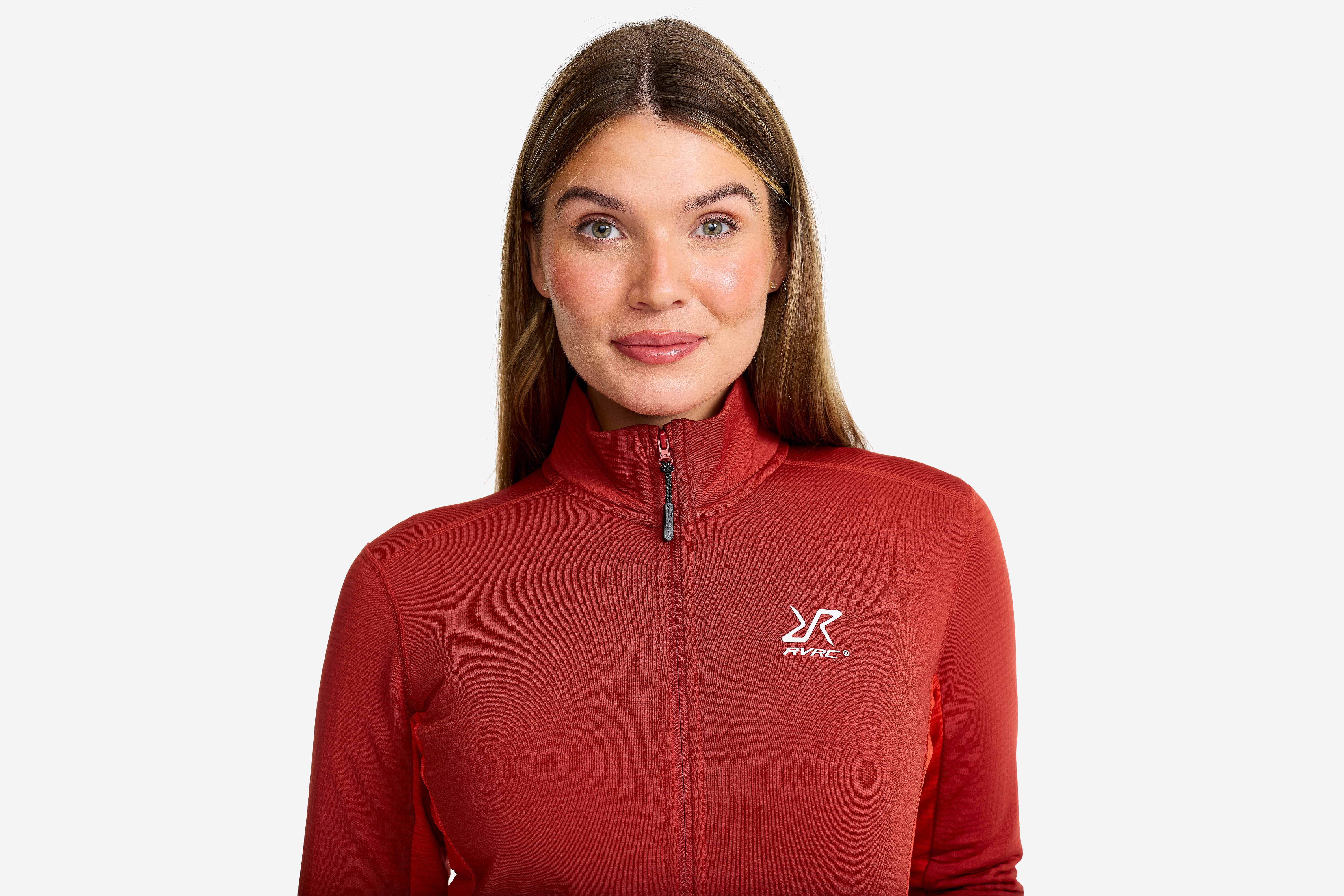 Waffle Full-zip Fleece  Dame Bossa Nova