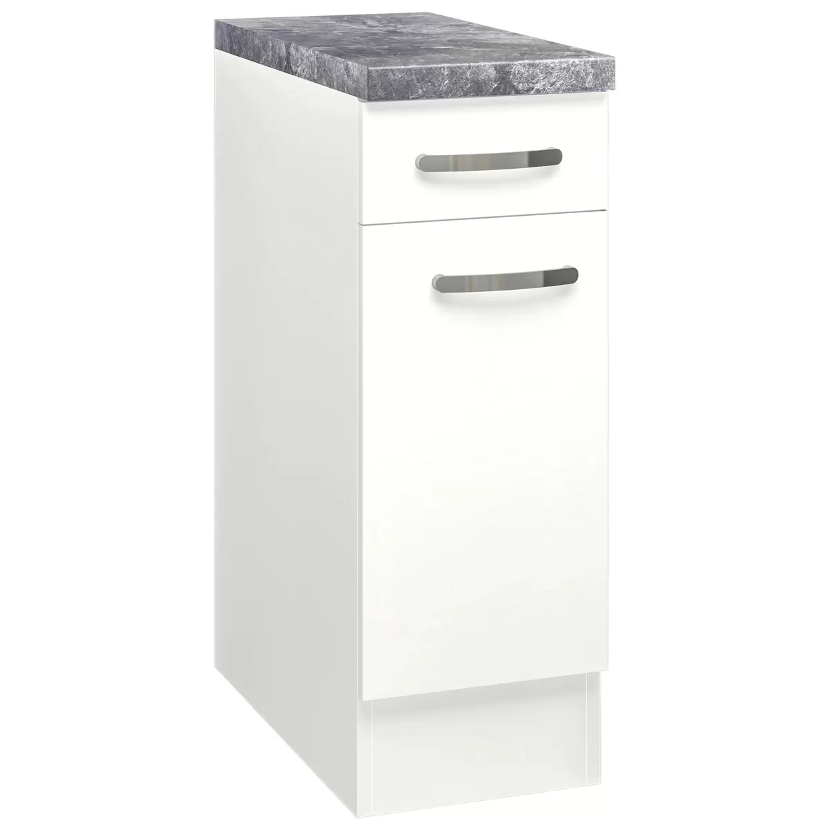 Küchenunterschrank Alba Alba US 30 weiss