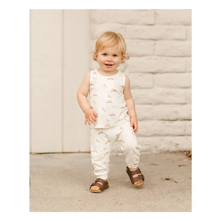 Rylee + Cru Débardeur et Pantalon Buggy | Ecru