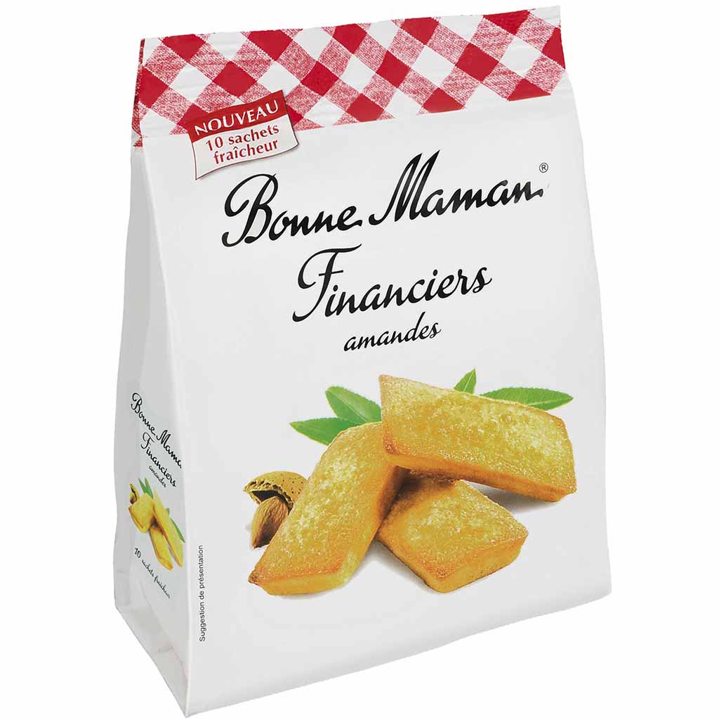 Bonne Maman Financiers amandes 175g MHD:9.2.25