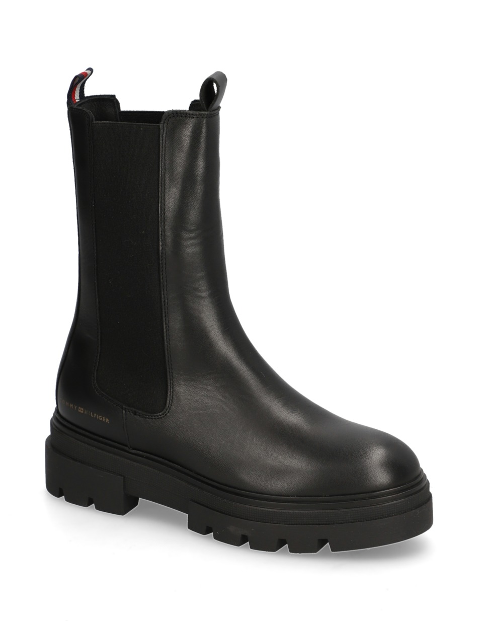 Glattleder Chelsea Boot