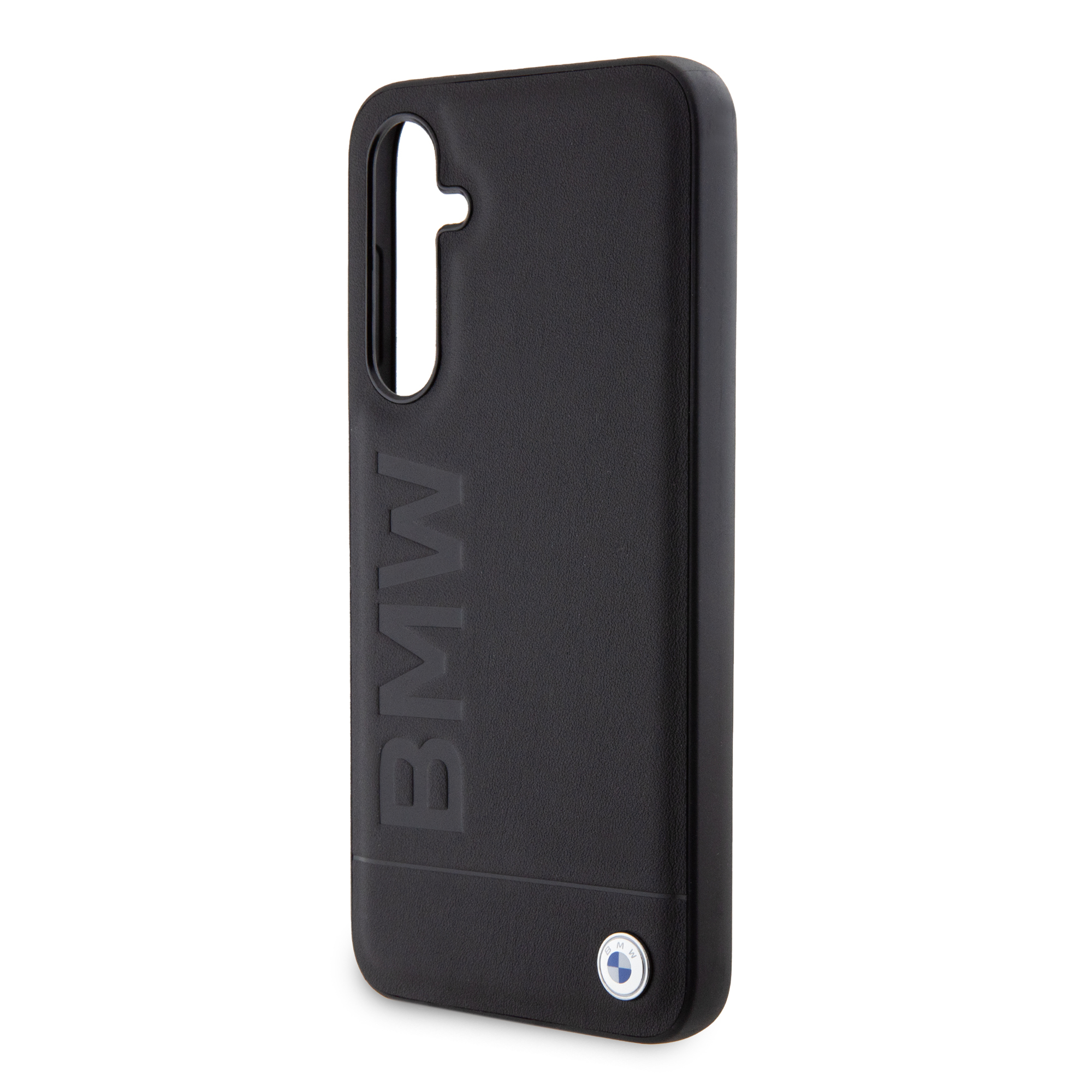 Samsung Galaxy S23 FE Silikon Hardcase Hülle Big Logo (BMHCS23FESLLBK) - Schwarz