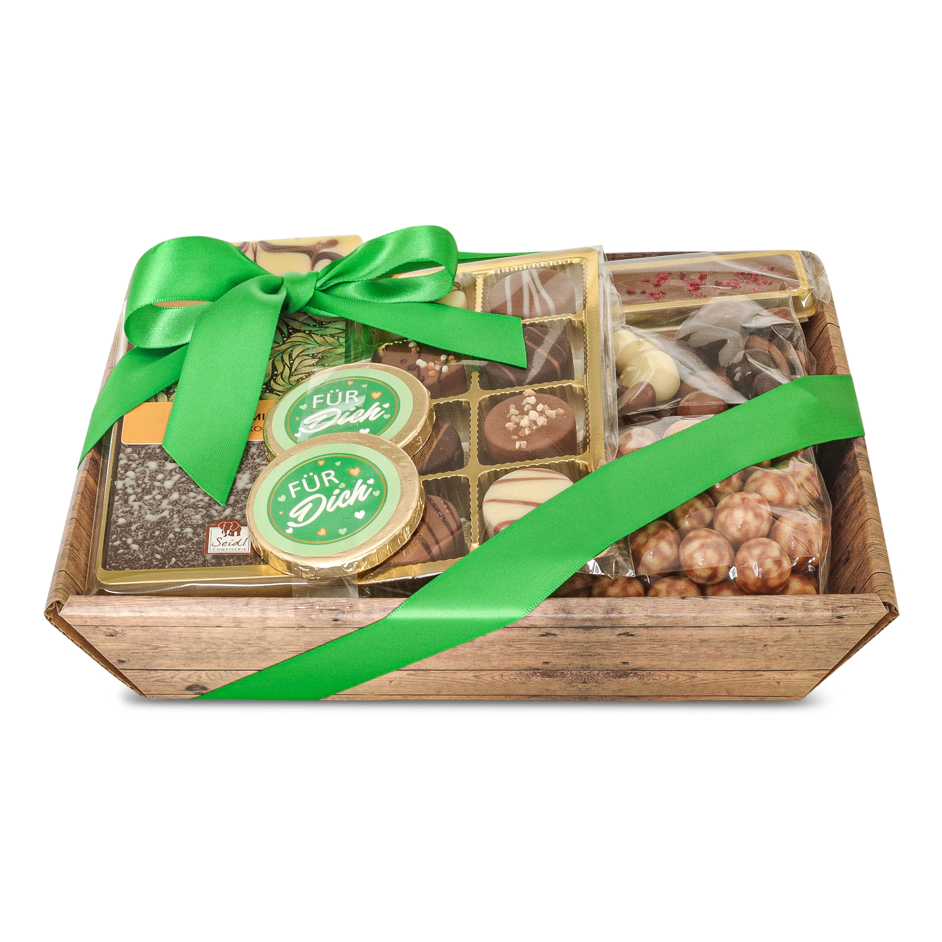 Geschenkkorb groß ohne Alkohol (600 g)