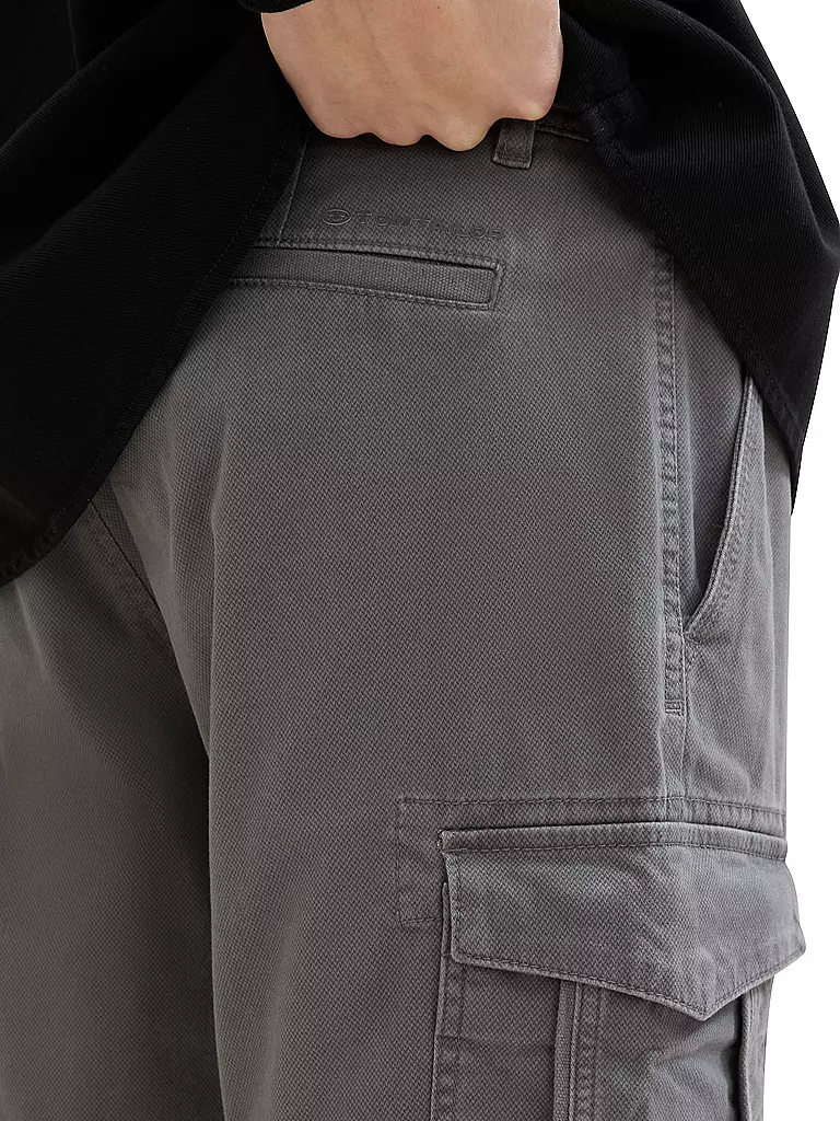 TOM TAILOR Cargoshorts grau
