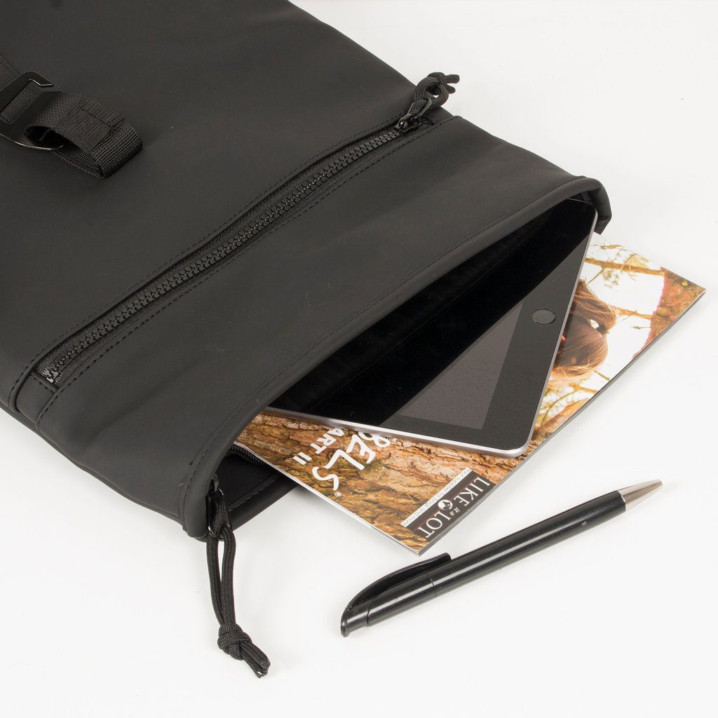 New Rebels Mart Los Angeles Rolltop Backpack Mini Black