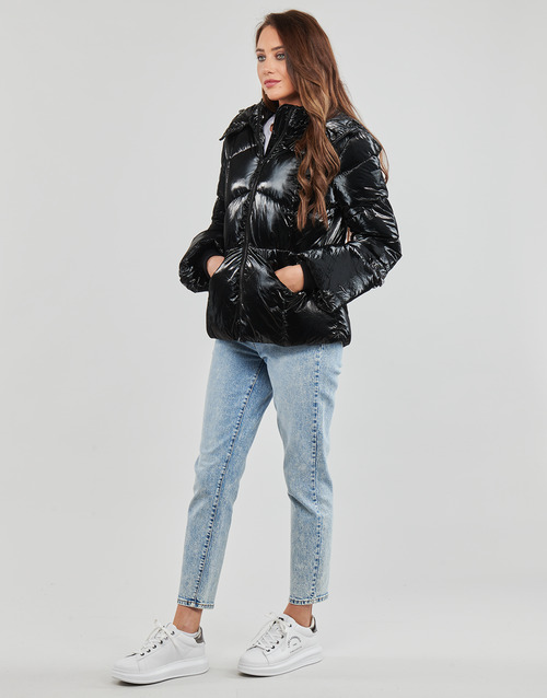 Guess - PALOMA SHORT PUFFA JACKET Negro